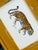 Hand-painted by master artists using acrylic paints and natural pigments, this folk art tiger painting showcases...