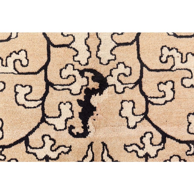 Textile 1930s Chinese Botanic Wool Rug Doris Leslie Blau For Sale - Image 7 of 9