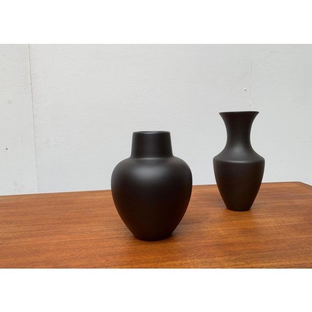 Vintage German Wormser Terra-Sigillata Pottery Vase, Set of 2 For Sale - Image 6 of 18