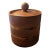 1960s Mid-Century Modern Wooden Ice Bucket For Sale