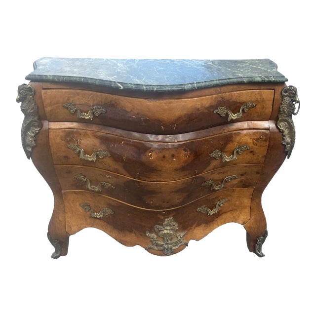 Mid 20th Century Vintage XV French Style Chest of Drawers For Sale