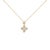 Immerse yourself in the luxurious embrace of this stunning necklace, where the melding of 10K yellow gold and the shimmer...