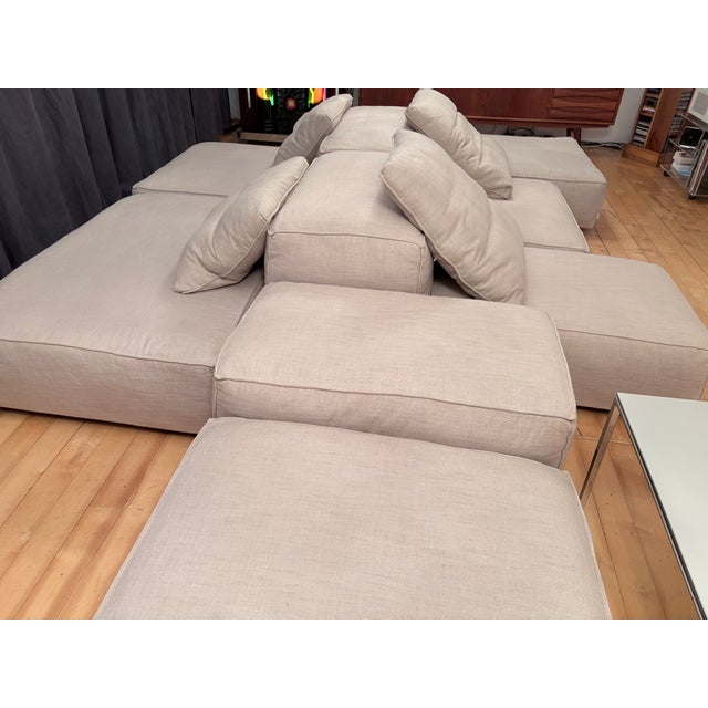 Early 21st Century Modular Sofa by Piero Lissoni for Living Divani, Italy, 2010s, Set of 14 For Sale - Image 5 of 18