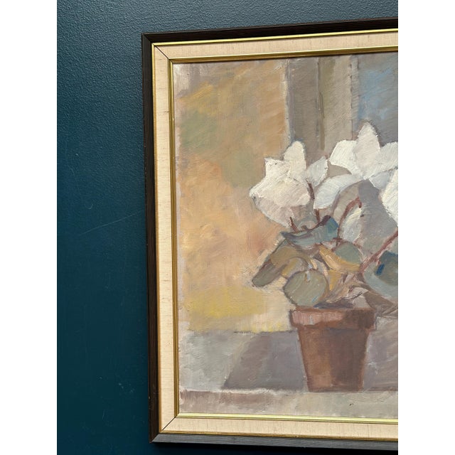 Billi Danielsson, Flowers in Pot, 1978, Oil on Canvas, Framed For Sale - Image 17 of 18