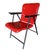 1950s Russel Wright Outdoor/Patio Steel Folding Chair by Schwayder Bros For Sale In Los Angeles - Image 6 of 8
