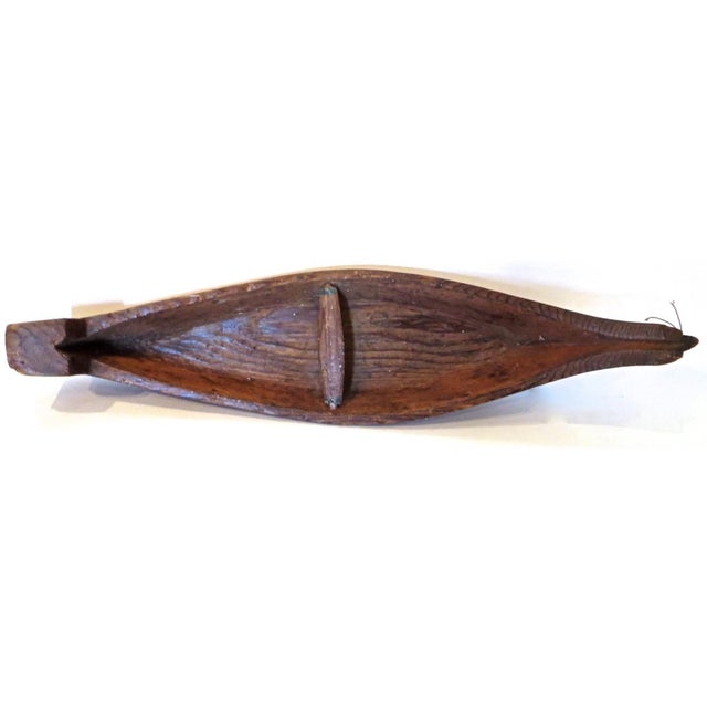 Model Canoe by Native North American Indians.,Circa 1930 For Sale In Reno/Lake Tahoe - Image 6 of 7