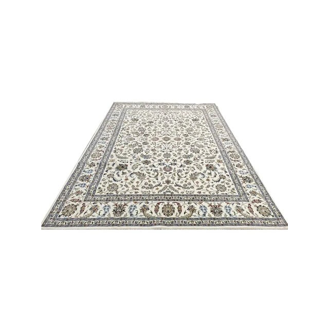 Handwoven Persian Style Area Rug 9x12 For Sale - Image 4 of 12