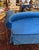 Vintage Velvet Cobalt Blue Sofa For Sale - Image 10 of 10
