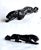 Art Deco Vintage Royal Haeger Crouching Black Panther Ceramic Figurine For Sale - Image 3 of 14