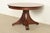 Stickley Brothers Stickley Brothers Antique Mission Oak Arts & Crafts Pedestal Extension Dining Table, Newly Refinished For Sale - Image 4 of 15