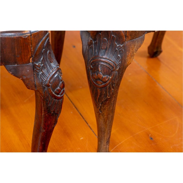 18th Century Pair of 18th Century Dutch Rococo Side Chairs For Sale - Image 5 of 12