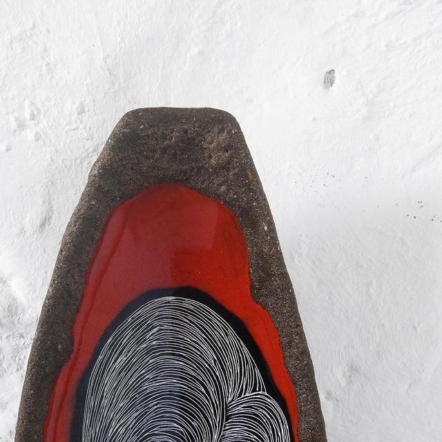 Decorative Ceramic Plate, 1960 For Sale - Image 4 of 12