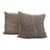 Revelation by Uttermost Chunky Cotton Knit Throw Pillows, Pair For Sale