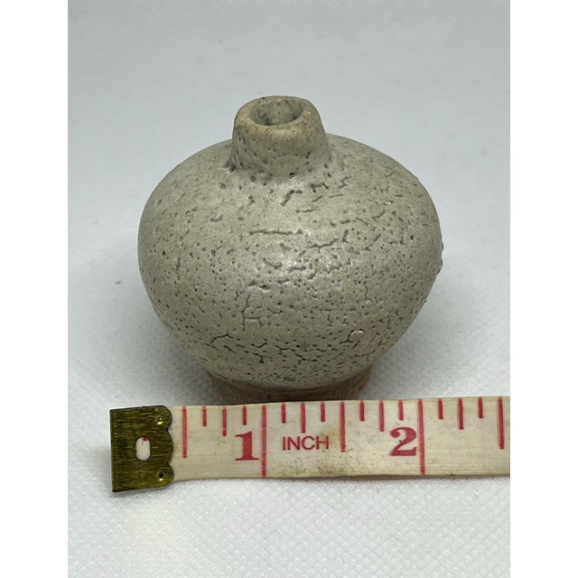 12 Antique Chinese White Glaze Miniature Vase. Song Dynasty (960-1279) Chinoiserie For Sale - Image 4 of 6