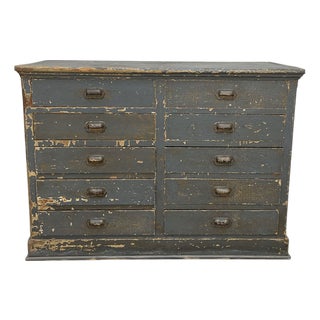 Vintage Workshop Chest of Drawers, 1930s For Sale