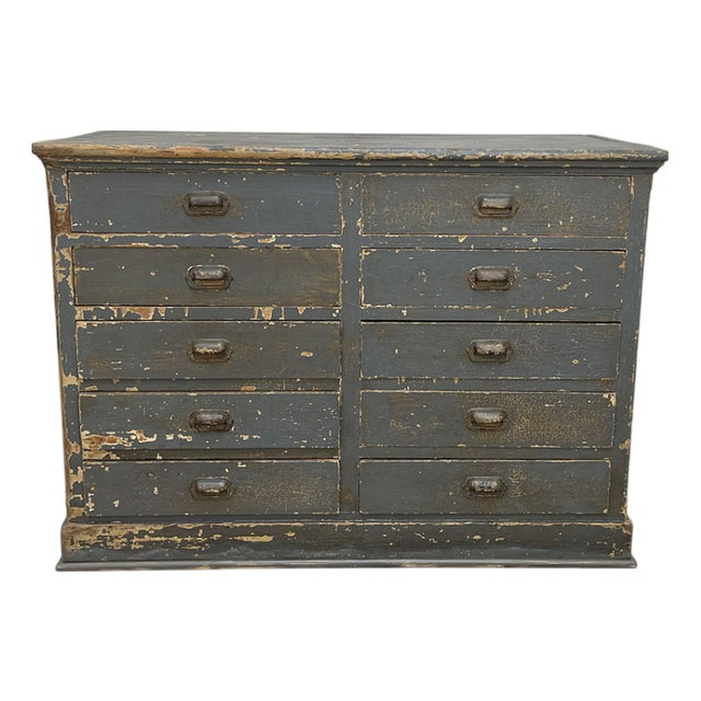 Vintage Workshop Chest of Drawers, 1930s For Sale