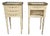 French Painted Bedside Lamp Chests, 1920s, Set of 2 For Sale