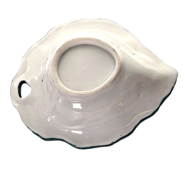 Meiji–Taishō Japanese Hand-Painted Asymmetric Bowl — Figural Garden, c.1900–1920 For Sale - Image 17 of 18