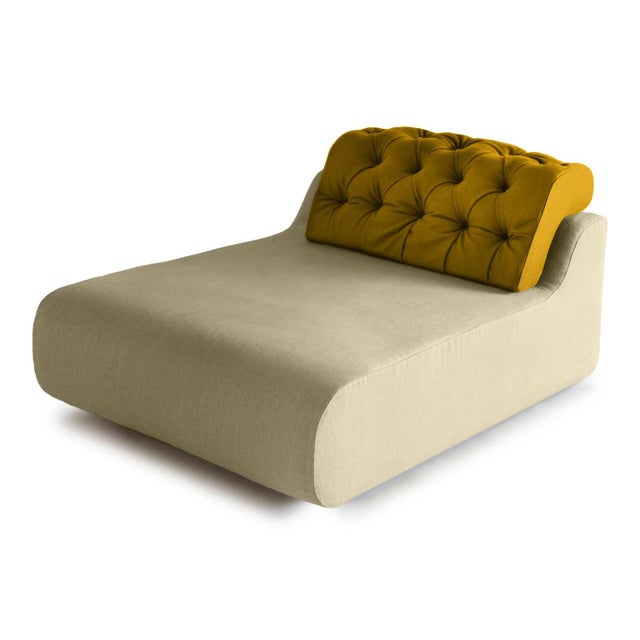Beige Baco Sustainable Daybed by Sara Ferrari for Biosofa For Sale - Image 8 of 8