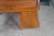 Wood Antique Victorian Oak Childs Cylinder Roll Top Library Writing School Desk Table For Sale - Image 7 of 12