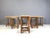 1960s Vintage Wicker Bar Stools, 1960s, Set of 6 For Sale - Image 5 of 10
