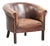 Vintage Sheepskin Club Armchair For Sale