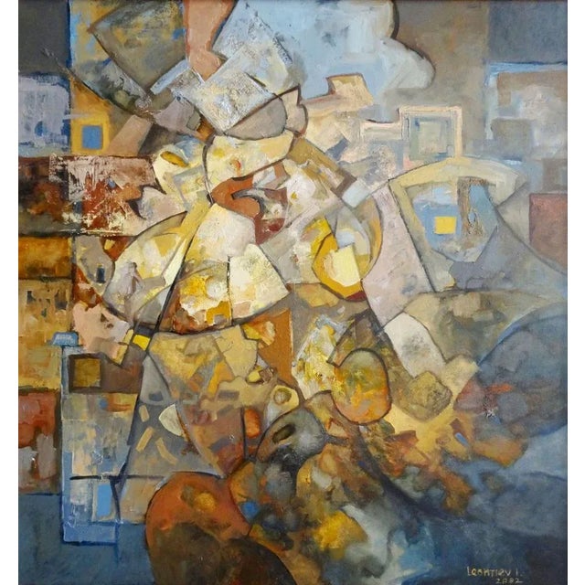 Igor Leontiev, Mushroom Rain Mantra, 2002, Oil on Canvas For Sale - Image 3 of 3