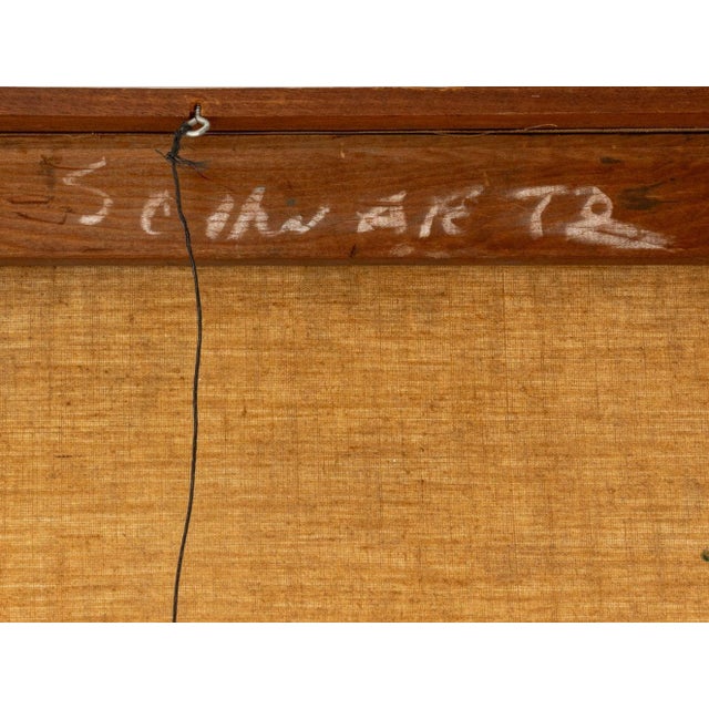 Manfred Schwartz "Etretat" Oil on Canvas, 1961 For Sale In New York - Image 6 of 7