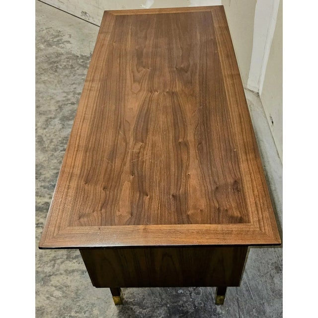 Founders Furniture Company 1970s Founders Style Writing Desk For Sale - Image 4 of 11