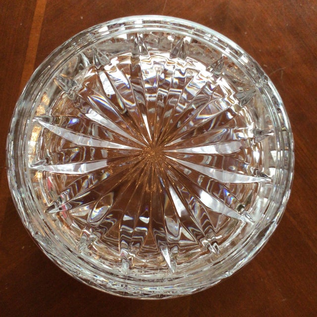 Transparent French Crystal J. G. Durand Champagne/Wine Bottle Chiller For Sale - Image 8 of 12
