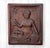 Rustic Antique Folk Art Carved Mahogany Women Wall Hanging Panel For Sale - Image 3 of 10