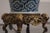 Vintage Chinese Willow Blue & White Porcelain Vase Lamp For Sale - Image 4 of 13