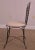 2000 - 2009 Wrought Iron Lattice Back Side Chair For Sale - Image 5 of 13