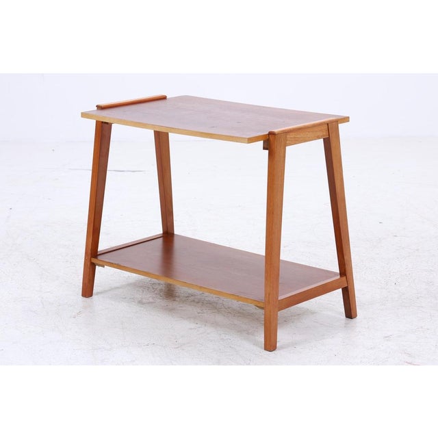 Vintage Teak Side Table, 1960s For Sale - Image 12 of 13