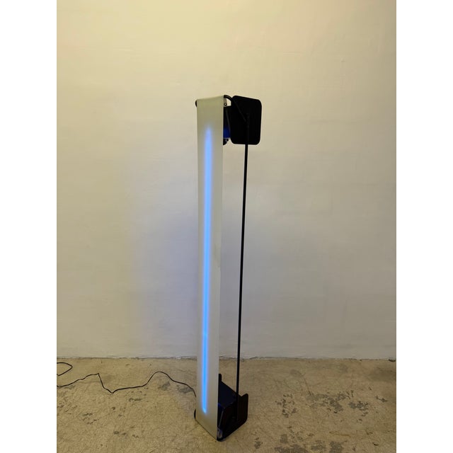 Dan Chelsea and Rudi Stern Neon Torchiere Floor Lamp for George Kovacs, 1980s For Sale In Miami - Image 6 of 11