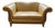 Hand-Carved Cognac Leather Loveseat With Exposed Wood Frame Traditional European Style 71”w For Sale
