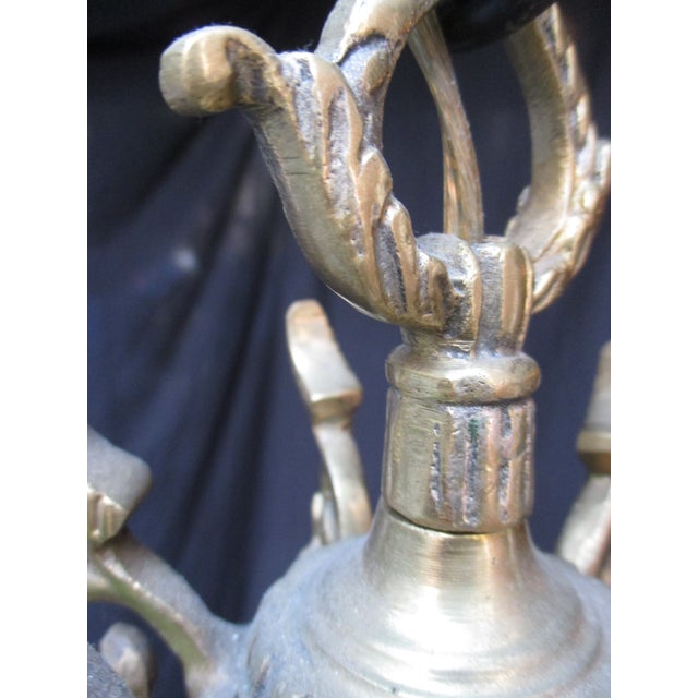 Mid Century French Ormolu Lantern For Sale - Image 4 of 12