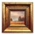 Realism Framed Moody Painting Original Landscape by Valeriya Serova For Sale