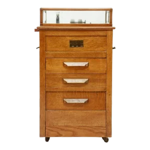 Unusual Early American Quack Medicine Thompson-Plaster Electric Cabinet