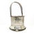 The basket confectionery is punched with a 13-barrel Austro-Hungarian trial from around 1860-1865. It is made of silver....