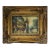 Early 20th Century Oil on Board Paris Street Scene After Galien Laloue Ornate Frame For Sale