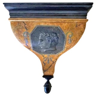 Italian Roman Emperor Shelf, Early 20th Century For Sale