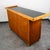 Mid Century Modern Cabinet Custom Bar Liquor White Oak Cabinet Shelves 72" Black For Sale In Sacramento - Image 6 of 12
