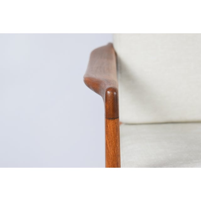 Scandinavian Teak Armchair, 1960s For Sale - Image 3 of 18