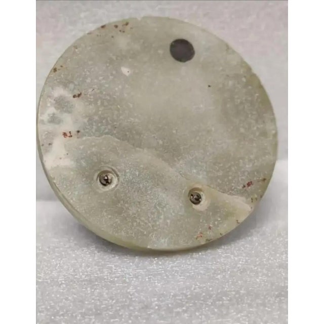 Vienna Austrian Bronze Elephant on Green Onyx Marble Tray, Circa 1920s For Sale - Image 9 of 9