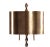 Transitional Metal Table Lamp For Sale - Image 4 of 5