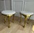 CB2 Pair of Vintage Gallop Sculptural Brass Stools / Ottomans by Ayush Kasliwal for Cb2– Cast Aluminum Equine Form, Archived Design For Sale - Image 4 of 11