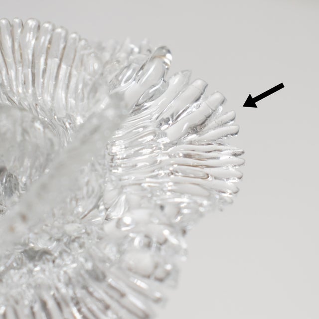 Ca’ Rezzonico’ Style Black & Clear Murano Glass Chandelier in the Manner of Giuseppe Briati For Sale - Image 9 of 18