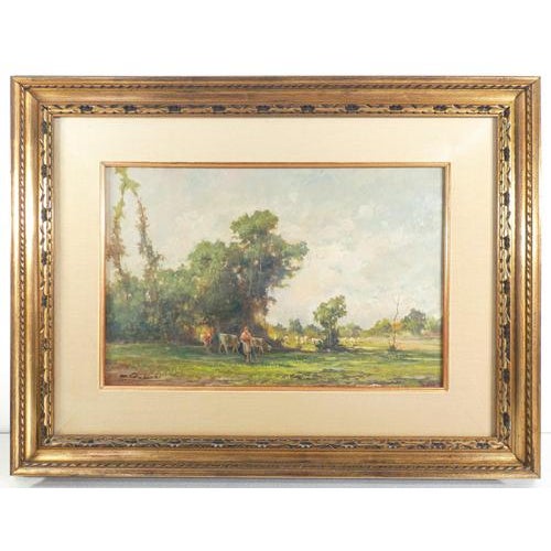 Mario Gheduzzi, Landscape, Oil on Panel, Framed For Sale - Image 10 of 18