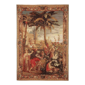 The Pineapple Harvest Loom Woven Tapestry - 218 X 152 Cm (7'2" X 5'0") - Requires Rod Size 4